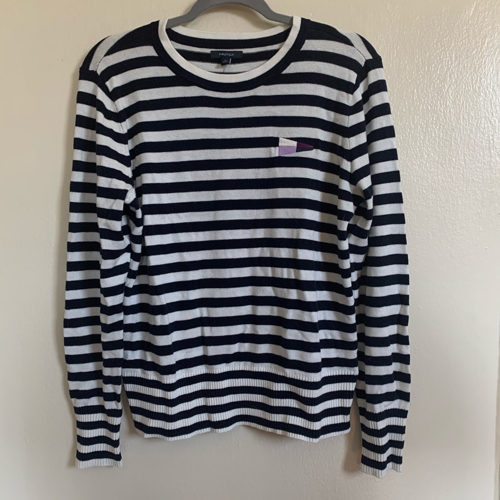 Nautica Striped Sweatshirt